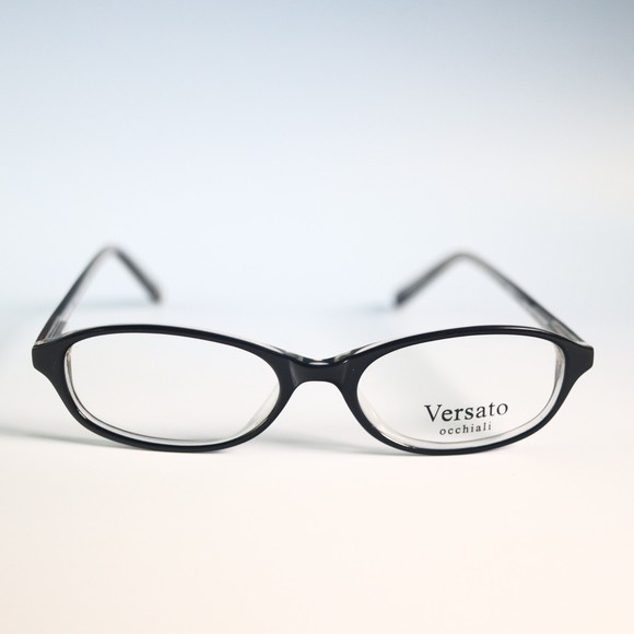 Versato occhiali PT 03 C51 49-17 140 eyeglasses frames round black glasses N6 - Picture 3 of 10